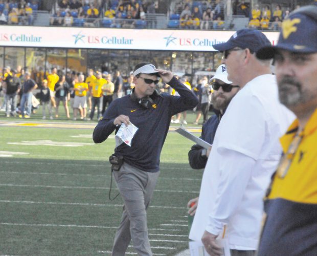 WVU begins spring drills | News, Sports, Jobs - The Intermountain
